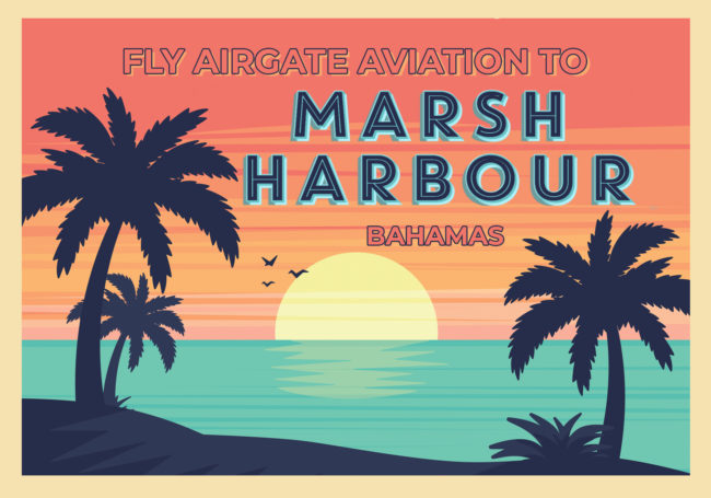 Fly to Marsh Harbour